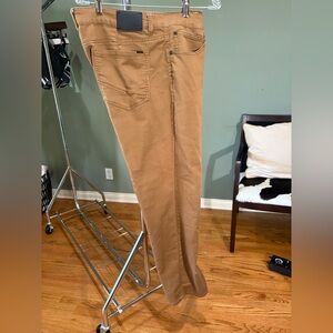 Ezekiel Camel color Versatile Straight-Leg Jeans